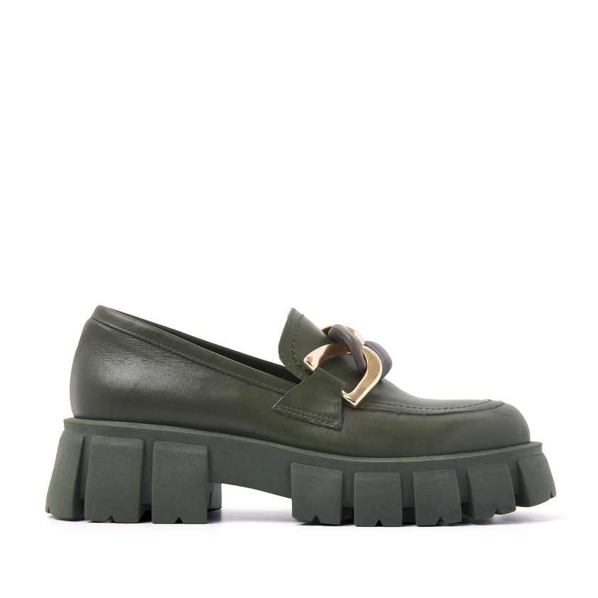 Damen Loafer 55.082 Verde