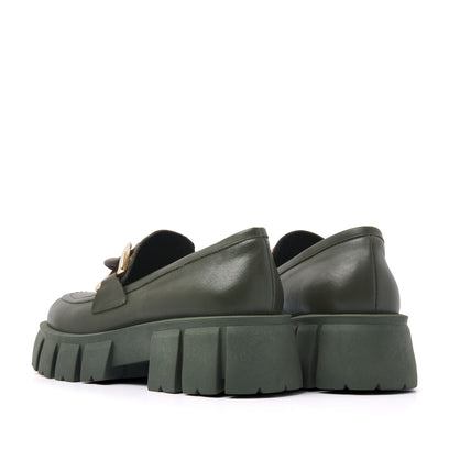 Damen Loafer 55.082 Verde