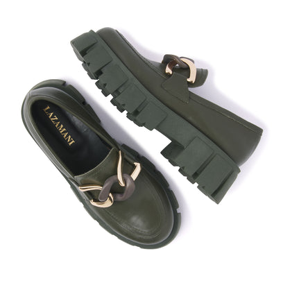 Damen Loafer 55.082 Verde