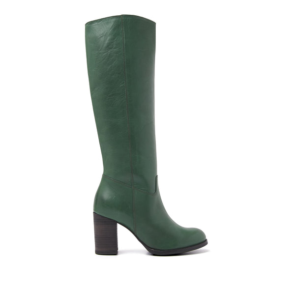 Hohe Damenstiefel 57.306 Petrol