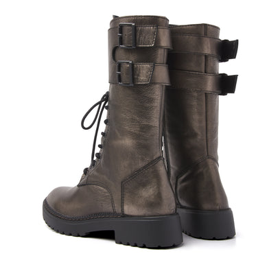 Damen Biker Boots 67.032 Bronze