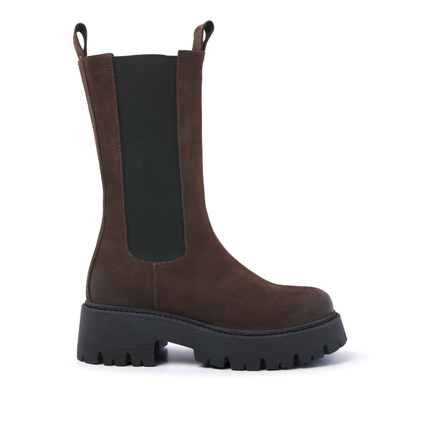 Damen Chelsea Boots 67.053 Dark Brown