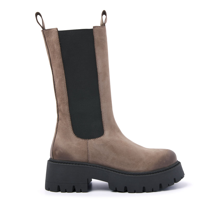 Damen Chelsea Boots 67.053 Taupe