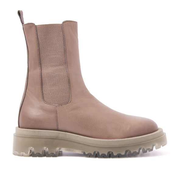 Damen Chelsea Boots 67.071 Taupe