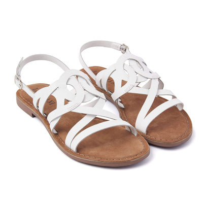 Damen Sandalen 75.530 White