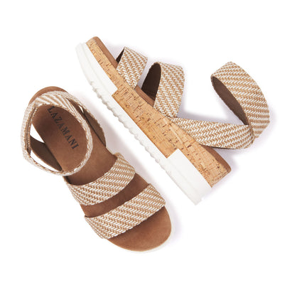 Damen Sandalen 75.812 Beige