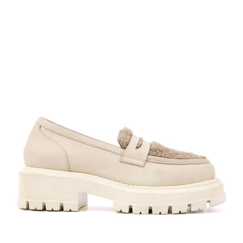 Damen Loafers 85.383 Cream