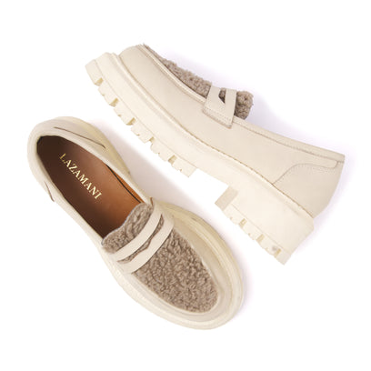 Damen Loafers 85.383 Cream