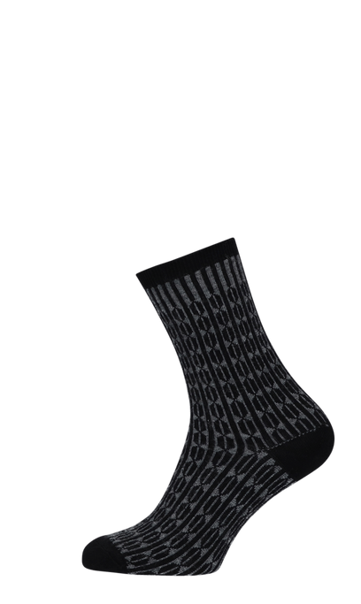 Baby Cable Damensocken Black