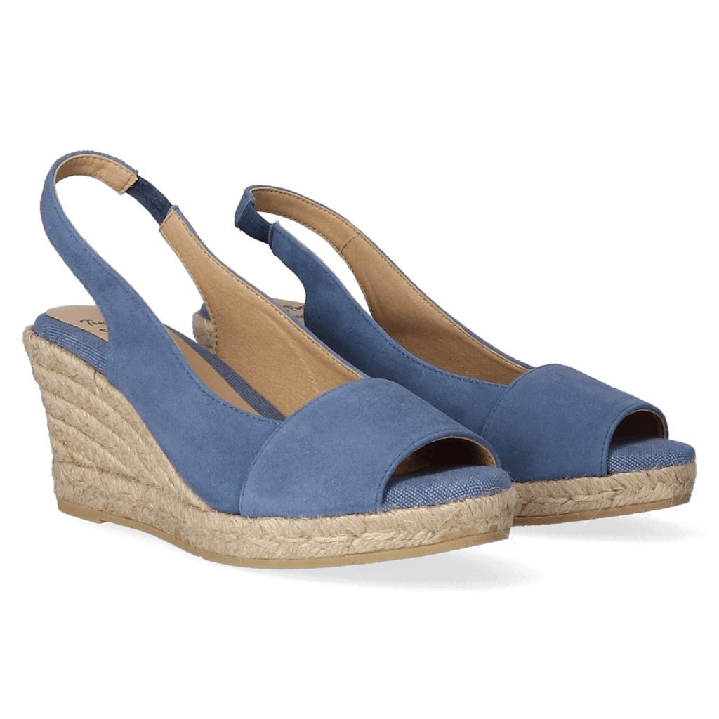 Monza-A Damen Espadrilles Indigo