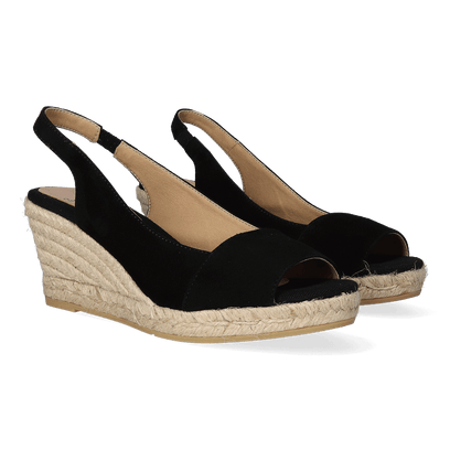 Monza-A Damen Espadrilles Negre