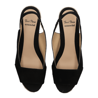 Monza-A Damen Espadrilles Negre