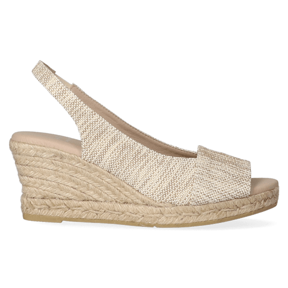 Monza-FY Damen Espadrilles Beige