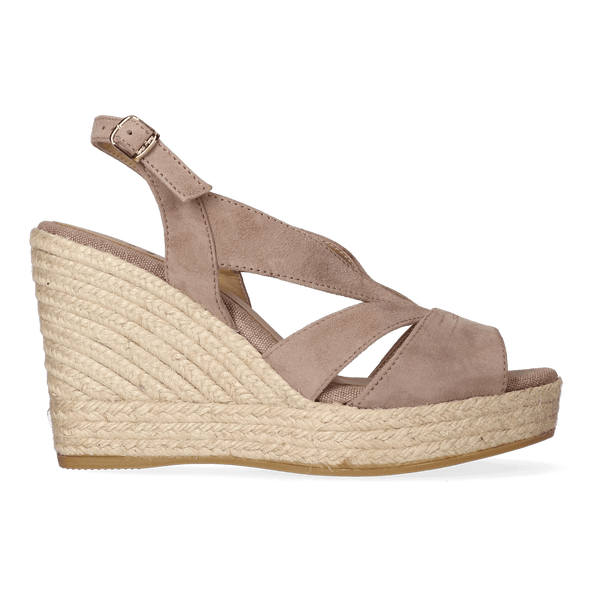 Naomi-A Damen Espadrilles Taupe