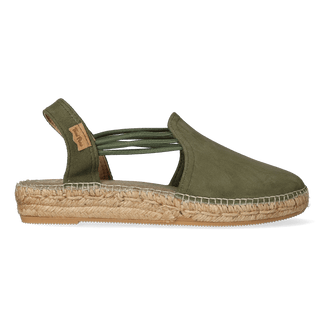 Nuria Damen Espadrilles Caqui