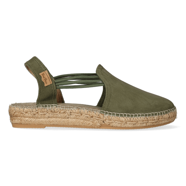 Nuria Damen Espadrilles Caqui