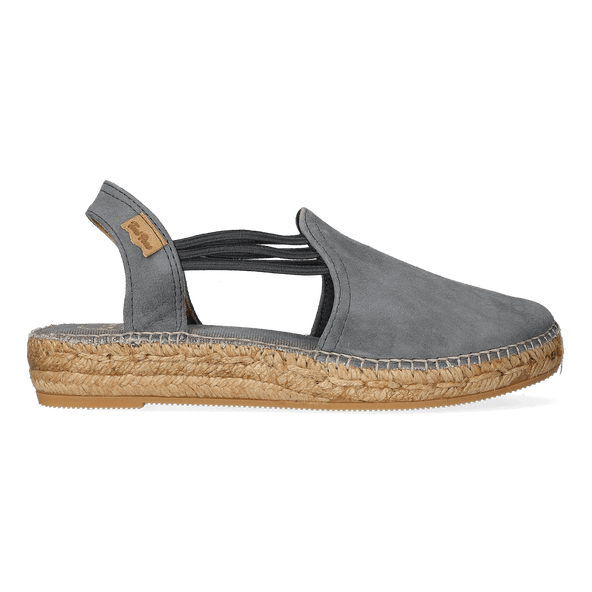 Nuria Damen Espadrilles Gris