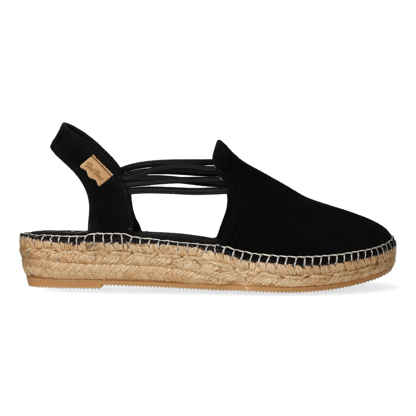 Nuria Damen Espadrilles Negre