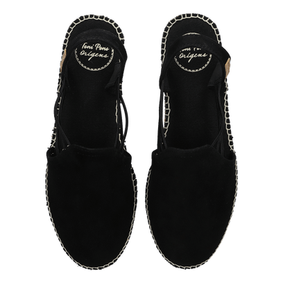 Nuria Damen Espadrilles Negre