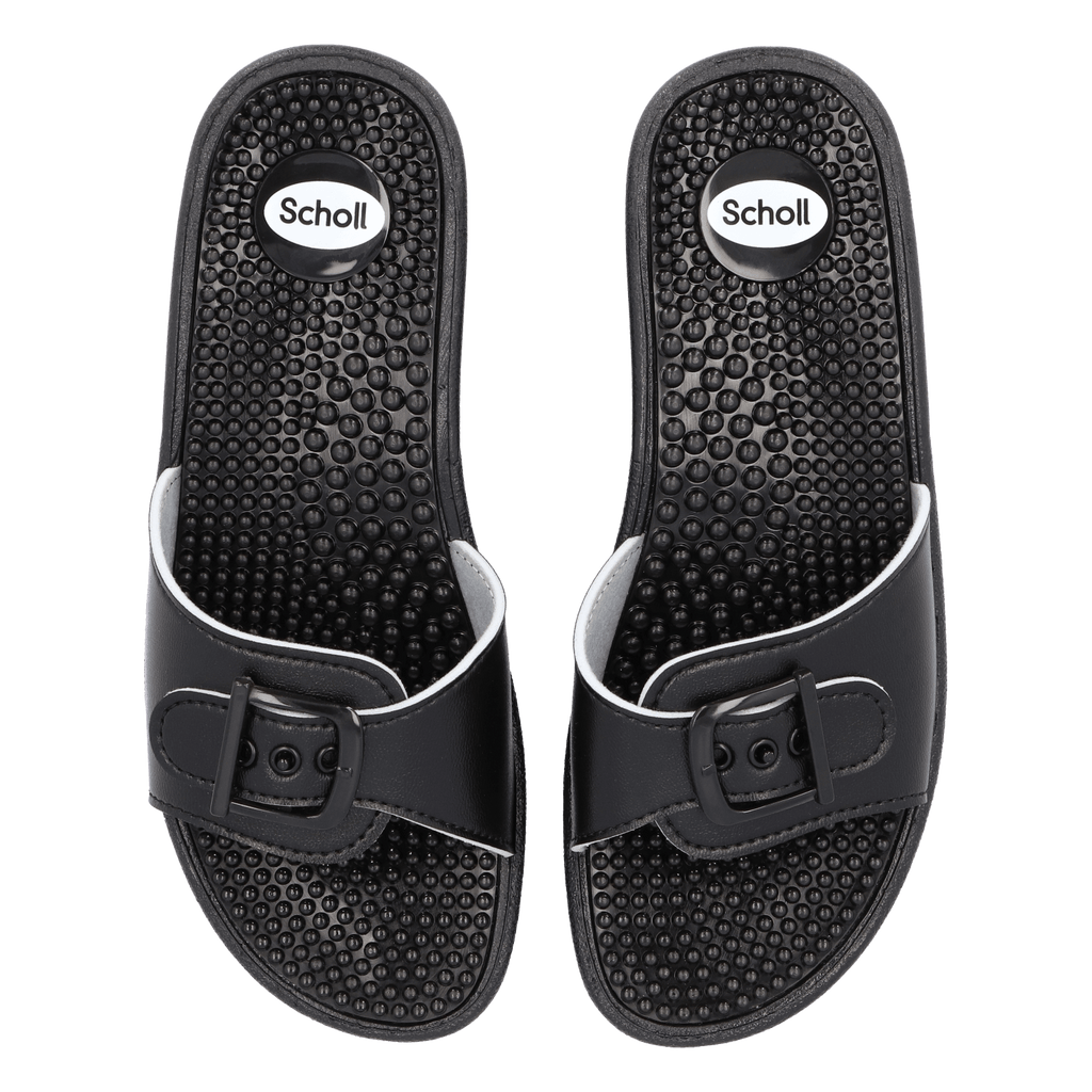 New Massage Damen Badeslipper Black