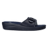 New Massage Damen Badeslipper Navy Blue
