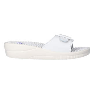 New Massage Damen Badeslipper White