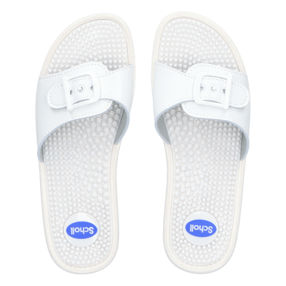 New Massage Damen Badeslipper White