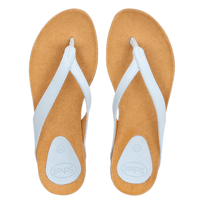 Tist Damen Zehentrenner Light Blue