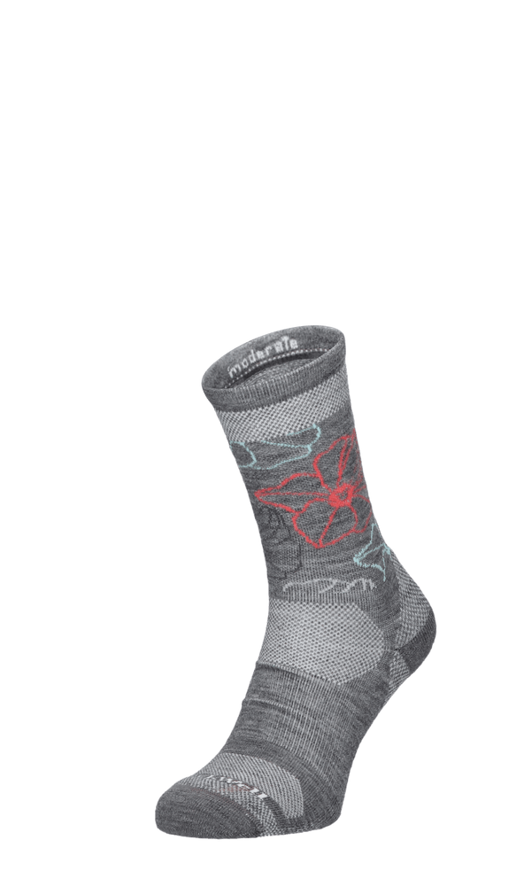 Petal Power Damen Wandersocken Klasse 1 Grey