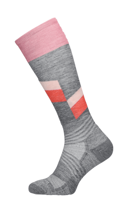 Steep Medium Damen Skisocken 15-20 mmHg Grey