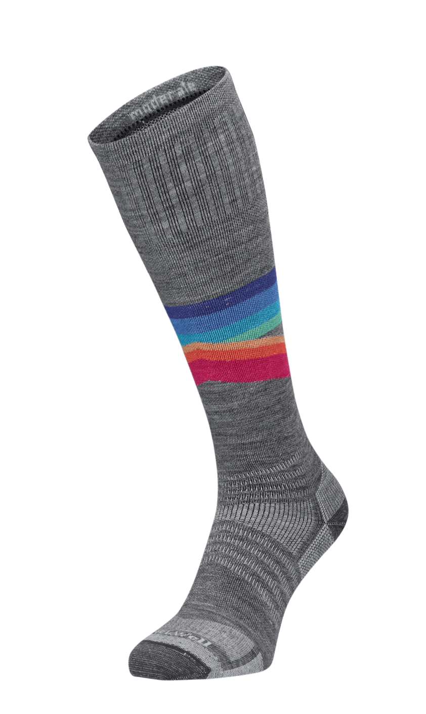 Rainbow Racer UL Damen Skisocken Klasse 1 Grey