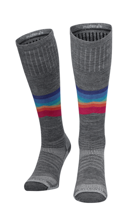 Rainbow Racer UL Damen Skisocken Klasse 1 Grey