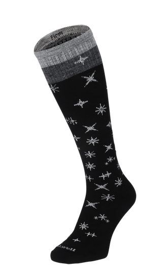 Twinkle Damen Kompressionsstrümpfe 20-30 mmHg Black