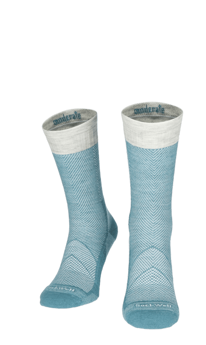 Elevate Crew Damen Sportsocken 15-20 mmHg Mineral