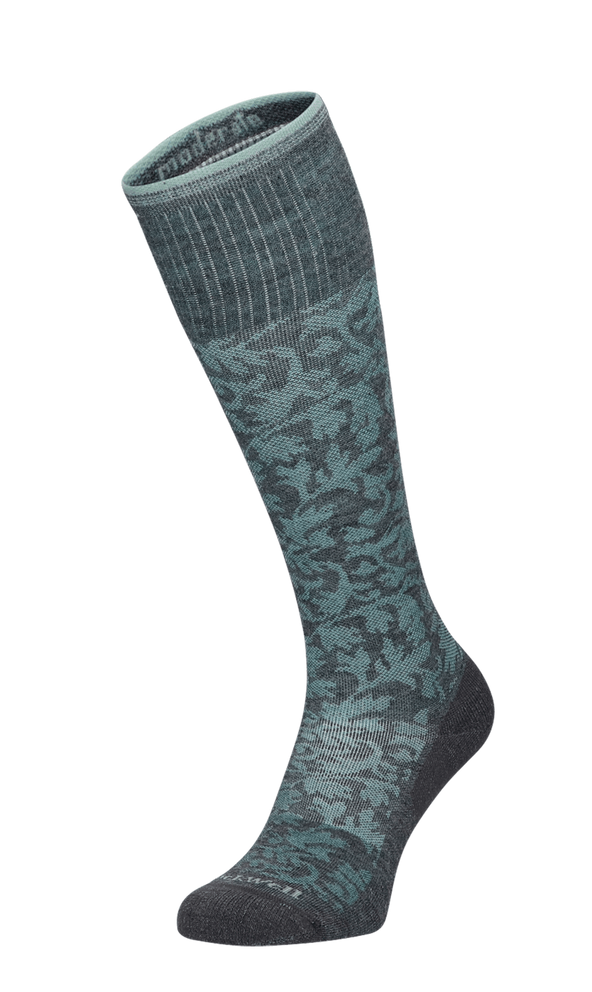 Damask Damen Kompressionsstrümpfe Klasse 1 Charcoal