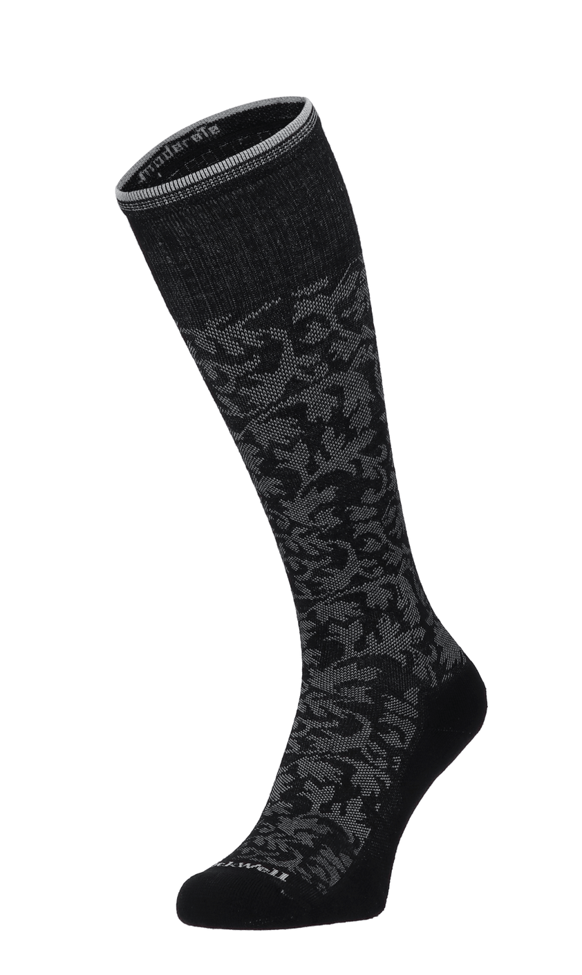 Damask Damen Kompressionsstrümpfe Klasse 1 Black