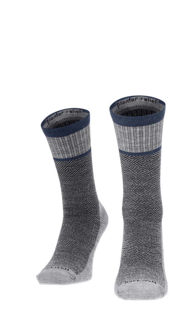 Plantar Cush Crew Herren Fersensporn Socken Klasse 2 Grey