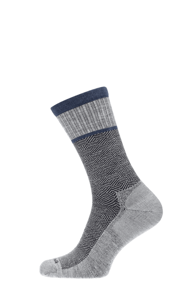 Plantar Cush Crew Herren Fersensporn Socken Klasse 2 Grey