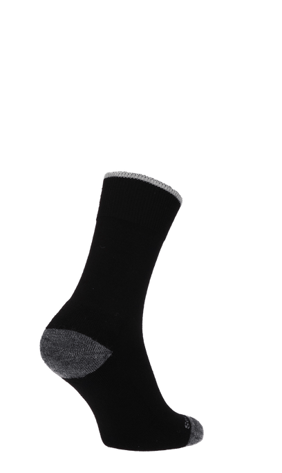 Easy Does It Damen Diabetikersocken Black