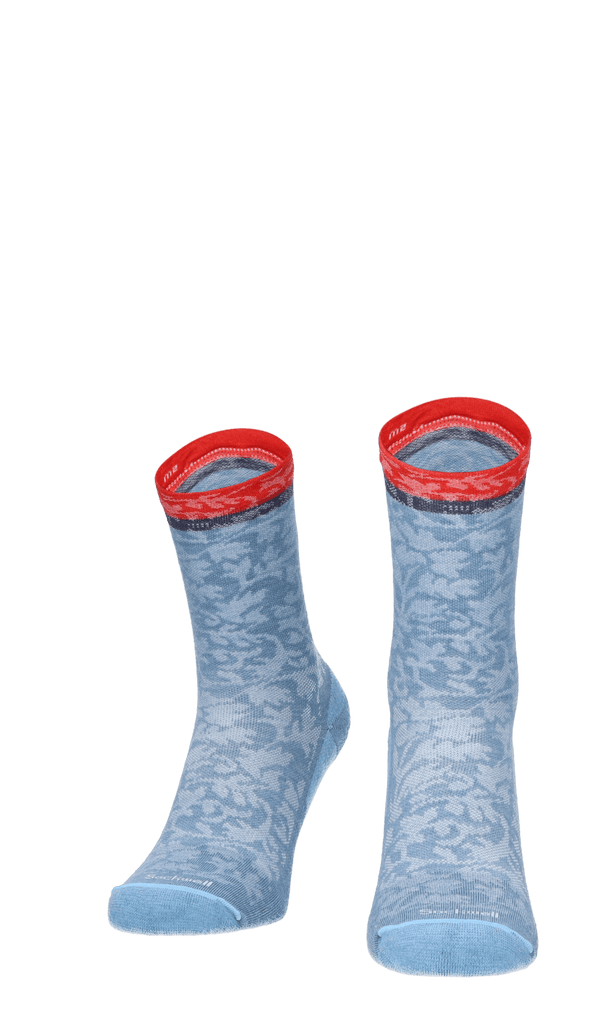 Plantar Cush Crew Damen Fersensporn Socken 20-30 mmHg Bluestone