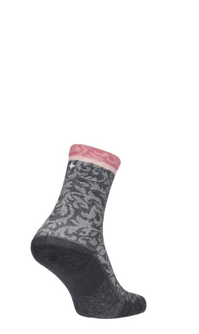 Plantar Cush Crew Damen Fersensporn Socken Klasse 2 Charcoal