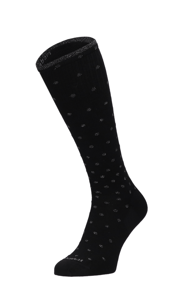 On The Spot Damen Kompressionsstrümpfe Klasse 1 Black Sparkle