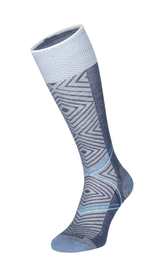 Pulse Damen Sportsocken 20-30 mmHg Denim