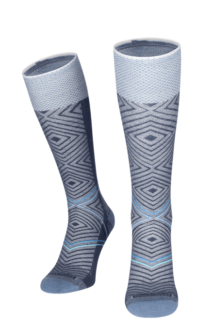 Pulse Damen Sportsocken 20-30 mmHg Denim