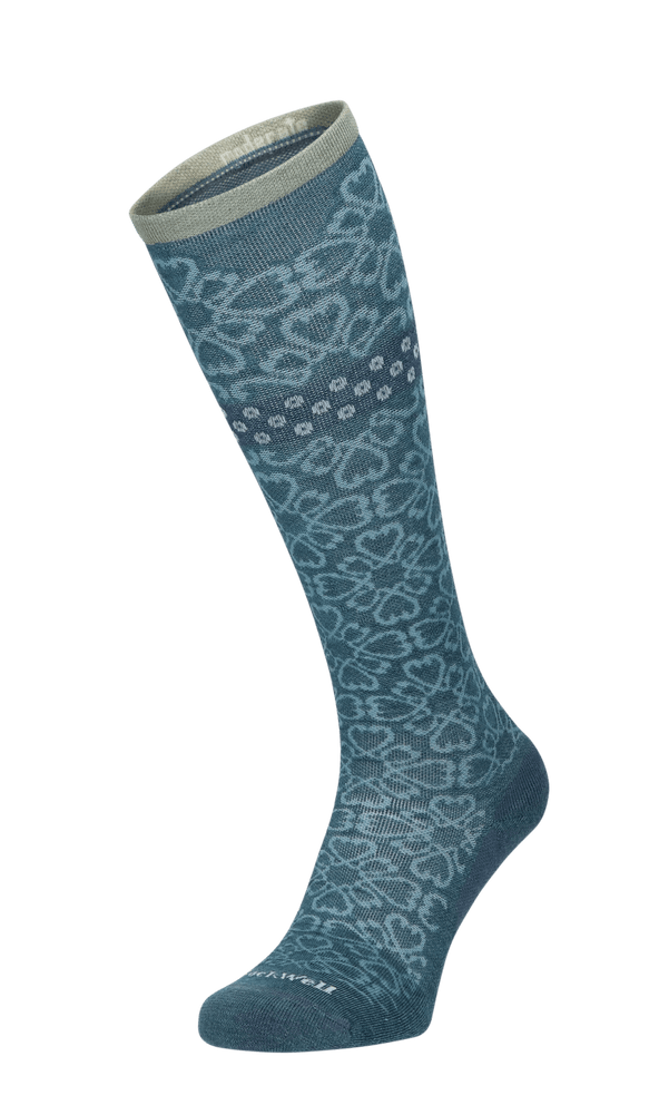 Botanical Damen Kompressionsstrümpfe 15-20 mmHg Blue Ridge