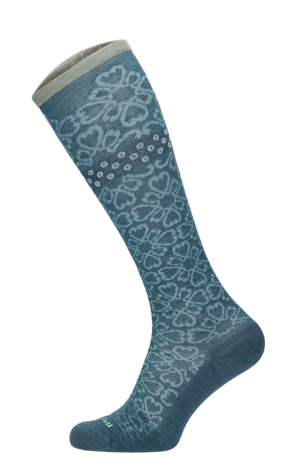 Botanical Damen Kompressionsstrümpfe 15-20 mmHg Blue Ridge