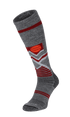 Snow Peak Herren Skisocken 15-20 mmHg Grey