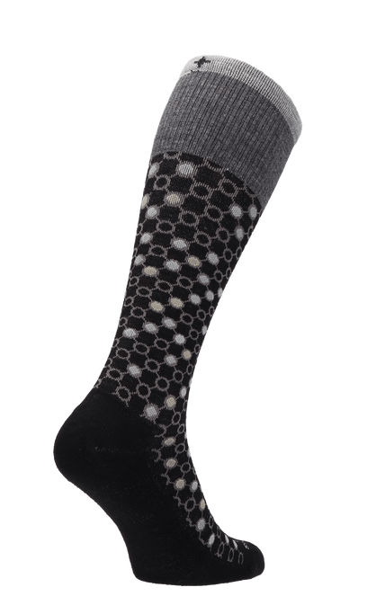 Kinetic Damen Kompressionsstrümpfe 15-20 mmHg Black Multi