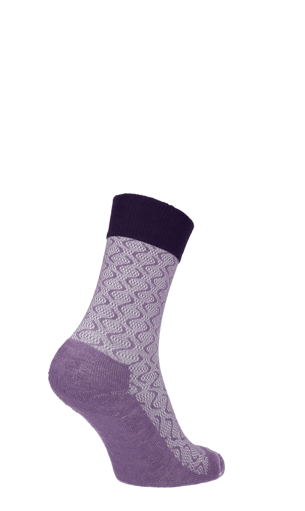 Softie Damen Komfort Socken Plum