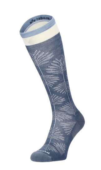 Full Floral Damen Kompressionsstrümpfe Klasse 1 Denim